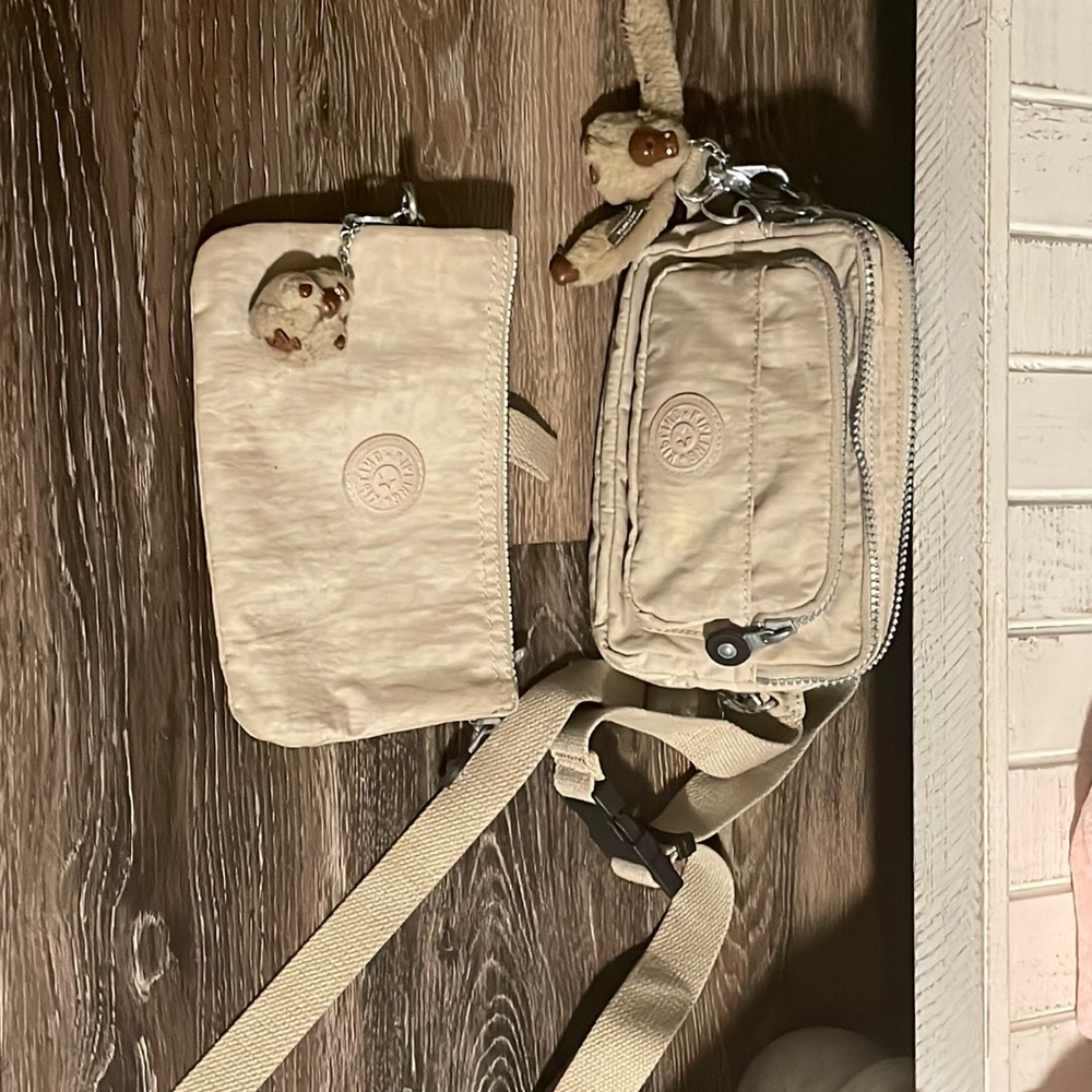 Cross body and make up bag